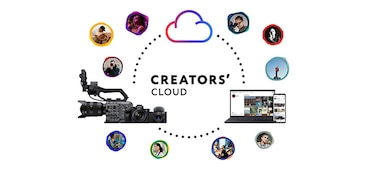 Ilustración conceptual de Creators’ Cloud