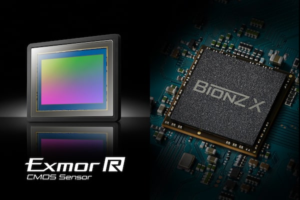 Imágenes del sensor Exmor R™ y el chip BIONZ X™