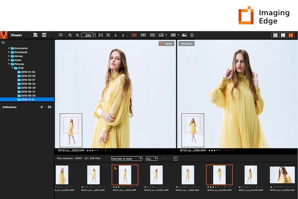 Imaging Edge™ Remote, Viewer y Edit